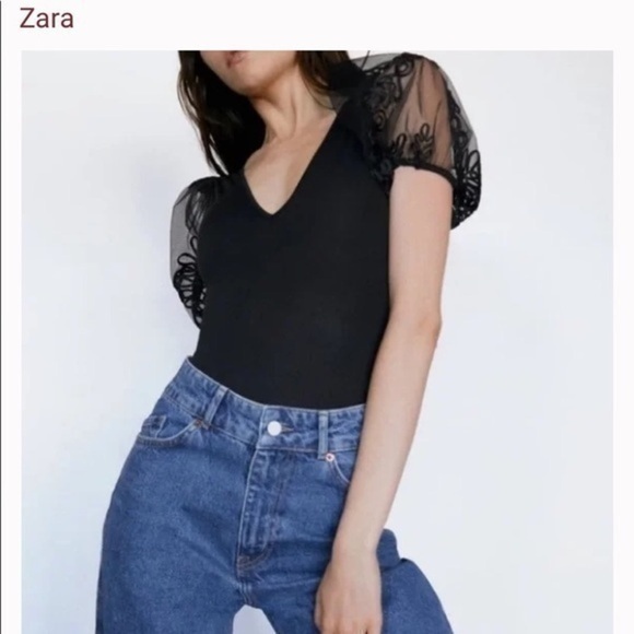 Zara Tops - Zara bodysuit.